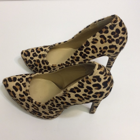 Kelsi Dagger Brett’s Leopard Heels. 8 1/2 - Picture 2 of 7